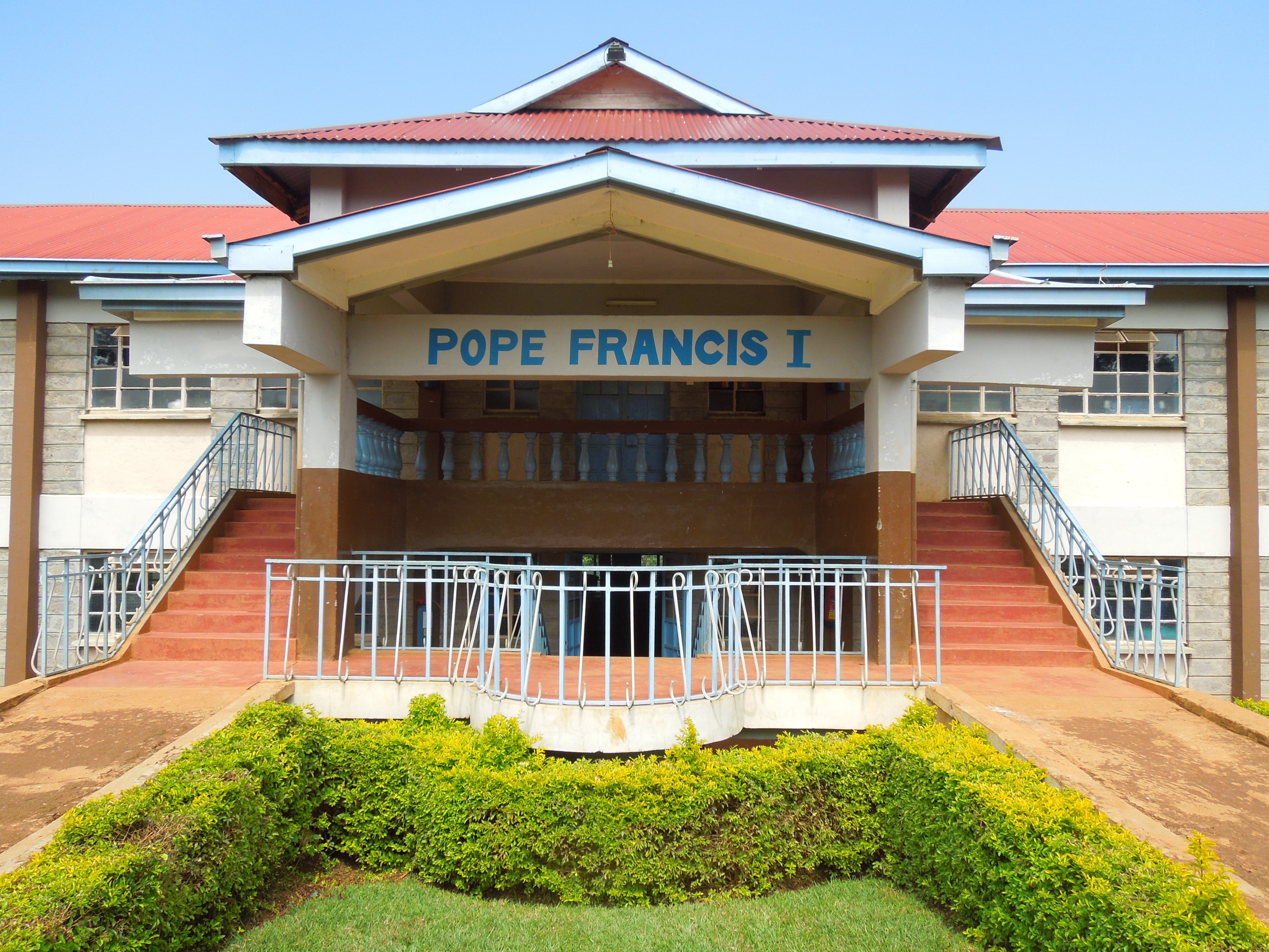 Pope Francis Dormitory Picture